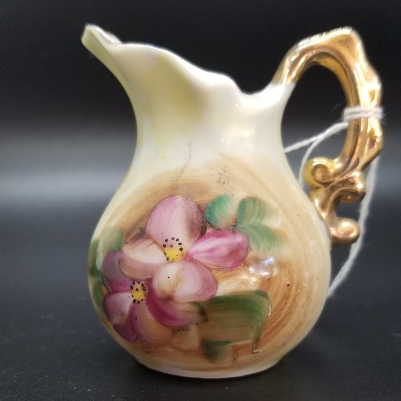 Vintage Fairway Japan China Miniature Creamer and Lidded Sugar Bowl - Picture 7 of 8